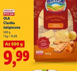 Lidl Ola Ciastka świąteczne oferta