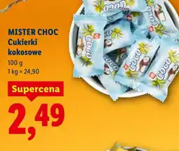 Lidl Mister Choc Cukierki kokosowe oferta