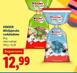 Lidl Kinder Minijajeczka czekoladowe oferta