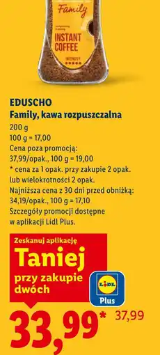 Lidl EDUSCHO kawa rozpuszczalna oferta