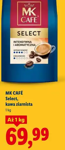 Lidl MK Cafe Select kawa ziarnista oferta