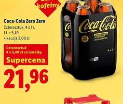 Lidl Coca-Cola Zero Zero oferta