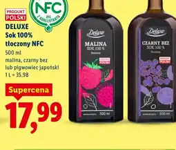 Lidl Sok 100% tłoczony NFC Deluxe oferta