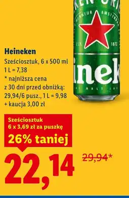 Lidl Heineken oferta