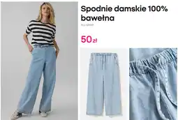 Pepco Spodnie damskie 100% bawełna oferta