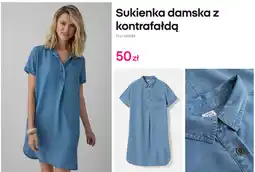 Pepco Sukienka damska z kontrafałdą oferta