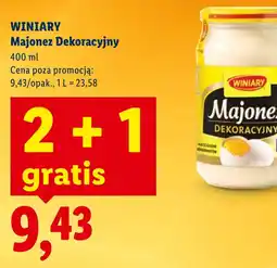 Lidl Winiary Majonez Dekoracyjny oferta