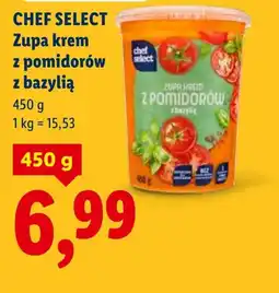 Lidl Chef Select Zupa krem z pomidorów z bazylią oferta