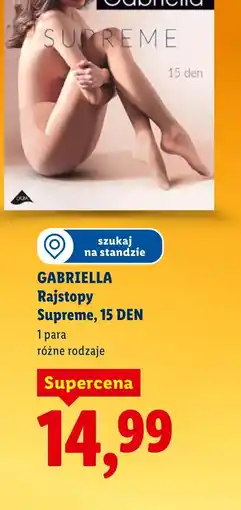 Lidl Gabriella Rajstopy Supreme oferta