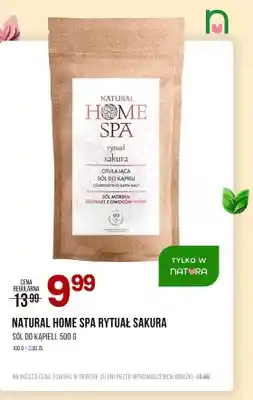 Drogerie Natura Rytuał sakura sól do kąpieli oferta