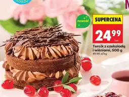 Biedronka Torcik z czekoladą i wiśniami oferta