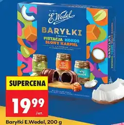 Biedronka Baryłki pistacja kokos, słony karmel oferta