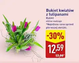 ALDI Bukiet kwiatów z tulipanami różne rodzaje oferta