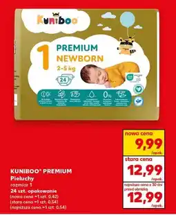Kaufland Pieluchy premium newborn rozmiar 1 oferta