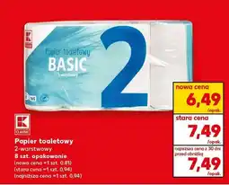 Kaufland Papier toaletowy basic 2-warstwowy oferta