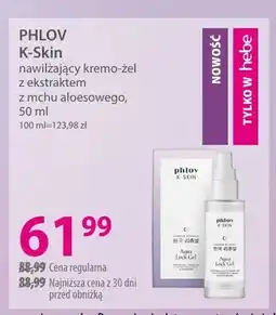 Hebe Nawilżający krem-żel z ekstraktami z rochu aloesowego K-Skin oferta