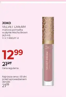 Jawa Drogerie Pomadka matowa Joko oferta
