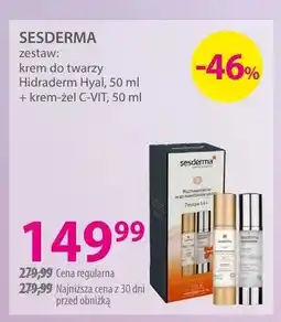 Hebe Krem do twarzy Hidraderm Hyal flakon + krem żel C-VIT oferta