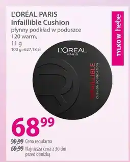 Hebe Podkład w poduszce Infaillible Cushion 120 warm oferta