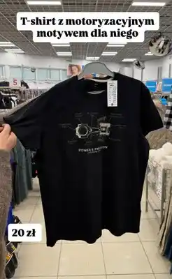 Pepco T-shirt z motoryzacyjnym motywem oferta