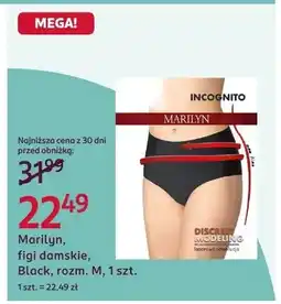 Rossmann Figi damskie Black rozm. M oferta