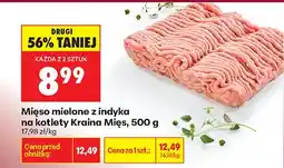 Biedronka Mięso mielone z indyka na kotlety oferta