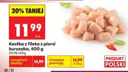Biedronka Kostka z fileta z piersi kurczaka oferta
