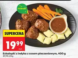Biedronka Eskalopki z indyka z sosem pieczeniowym oferta