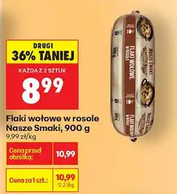 Biedronka Flaki wołowe w rosole oferta