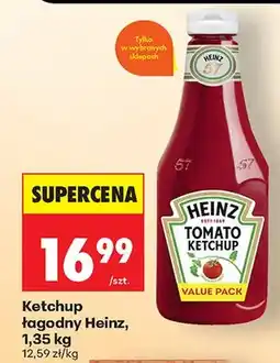Biedronka Ketchup łagodny oferta