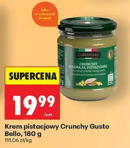 Biedronka Krem pistacjowy Crunchy oferta