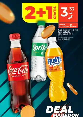 Dealz Napój gazowany Coca-Cola oferta