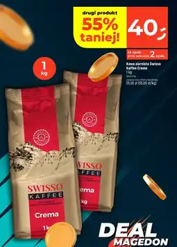 Dealz Kawa ziarnista Swisso oferta