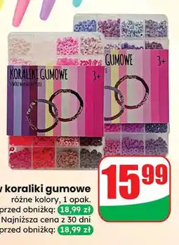 Dino Zestaw koraliki gumowe, różne kolory oferta