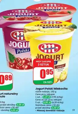 Dino Jogurt Polski, różne rodzaje oferta