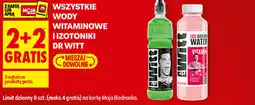 Biedronka Wszystkie wody witaminowe i izotoniki Dr Witt oferta