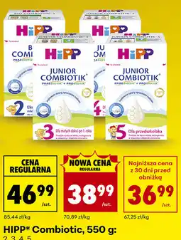 Biedronka HiPP Combiotic, 550 g: 2, 3, 4, 5 oferta