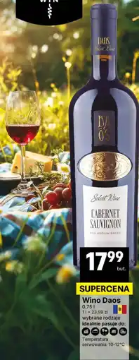 Delikatesy Centrum Wino Daos (różne rodzaje) oferta
