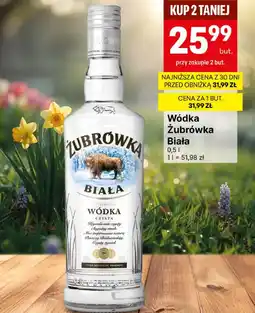 Delikatesy Centrum Wódka Żubrówka Biała oferta
