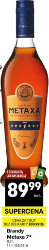 Delikatesy Centrum Brandy Metaxa 7 oferta