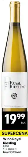 Delikatesy Centrum Wino Royal Riesling oferta