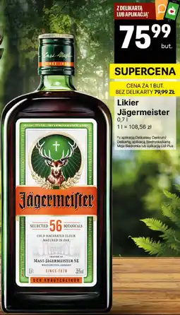 Delikatesy Centrum Likier Jägermeister oferta