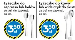 Tedi Łyżeczka do kawy lub widelczyk do ciasta ze stali nierdzewnej oferta
