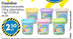 Tedi Ciastolina pojedyncza puszka różne kolory oferta
