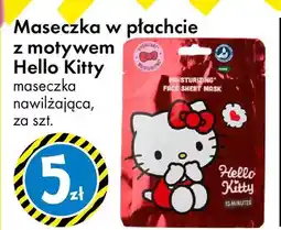 Tedi Maseczka w płachcie z motywem Hello Kitty nawilżająca oferta