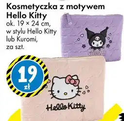 Tedi Kosmetyczka z motywem Hello Kitty ok. 19 x 24 cm, w stylu Hello Kitty lub Kuromi oferta