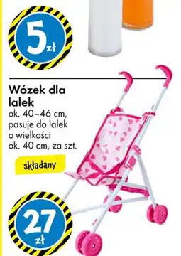 Tedi Wózek dla lalek ok. 40-46 cm, pasuje do lalek o wielkości ok. 40 cm oferta