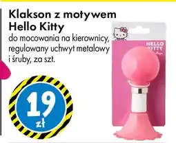 Tedi Klakson z motywem Hello Kitty do mocowania na kierownicę, regulowany uchwyt metalowy i śruby oferta