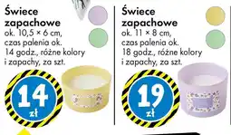 Tedi Świece zapachowe ok. 11 × 8 cm, czas palenia ok. 18 godz., różne kolory i zapachy oferta
