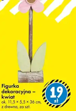 Tedi Figurka dekoracyjna – kwiat ok. 11,5 × 5,5 × 36 cm, z drewna oferta